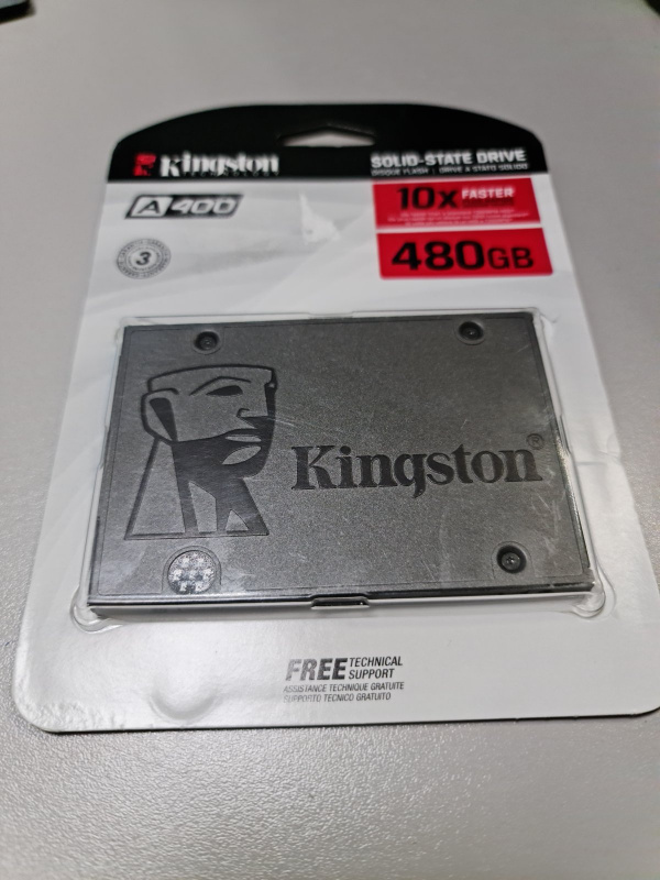 SSD накопитель Kingston A400 480Gb SSD